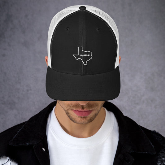 Texas HUSTLE Trucker Cap