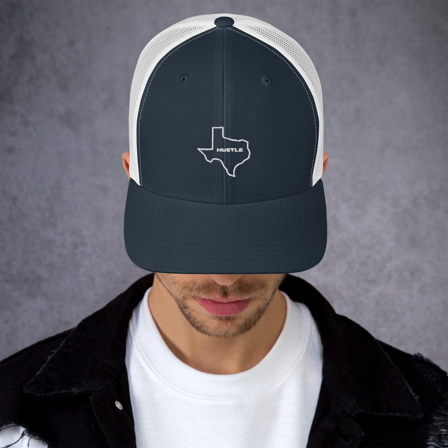 Texas HUSTLE Trucker Cap