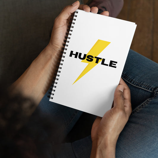 Bolt HUSTLE Spiral notebook