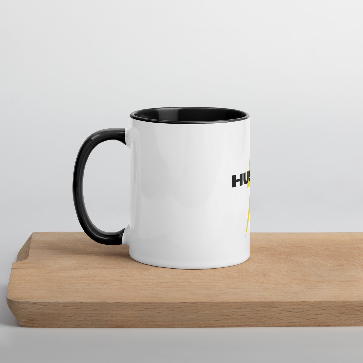 Bolt HUSTLE Mug with Color Inside