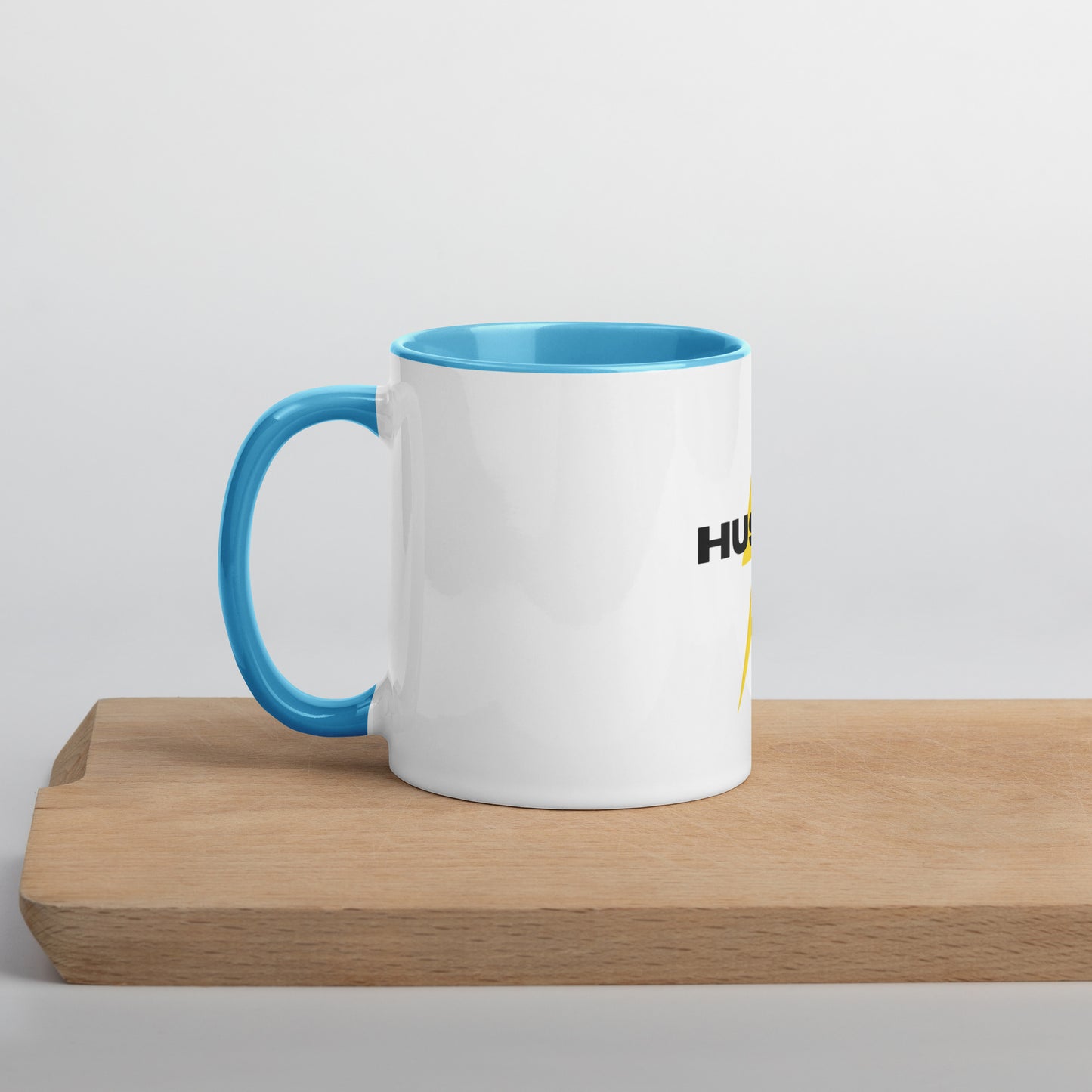 Bolt HUSTLE Mug with Color Inside