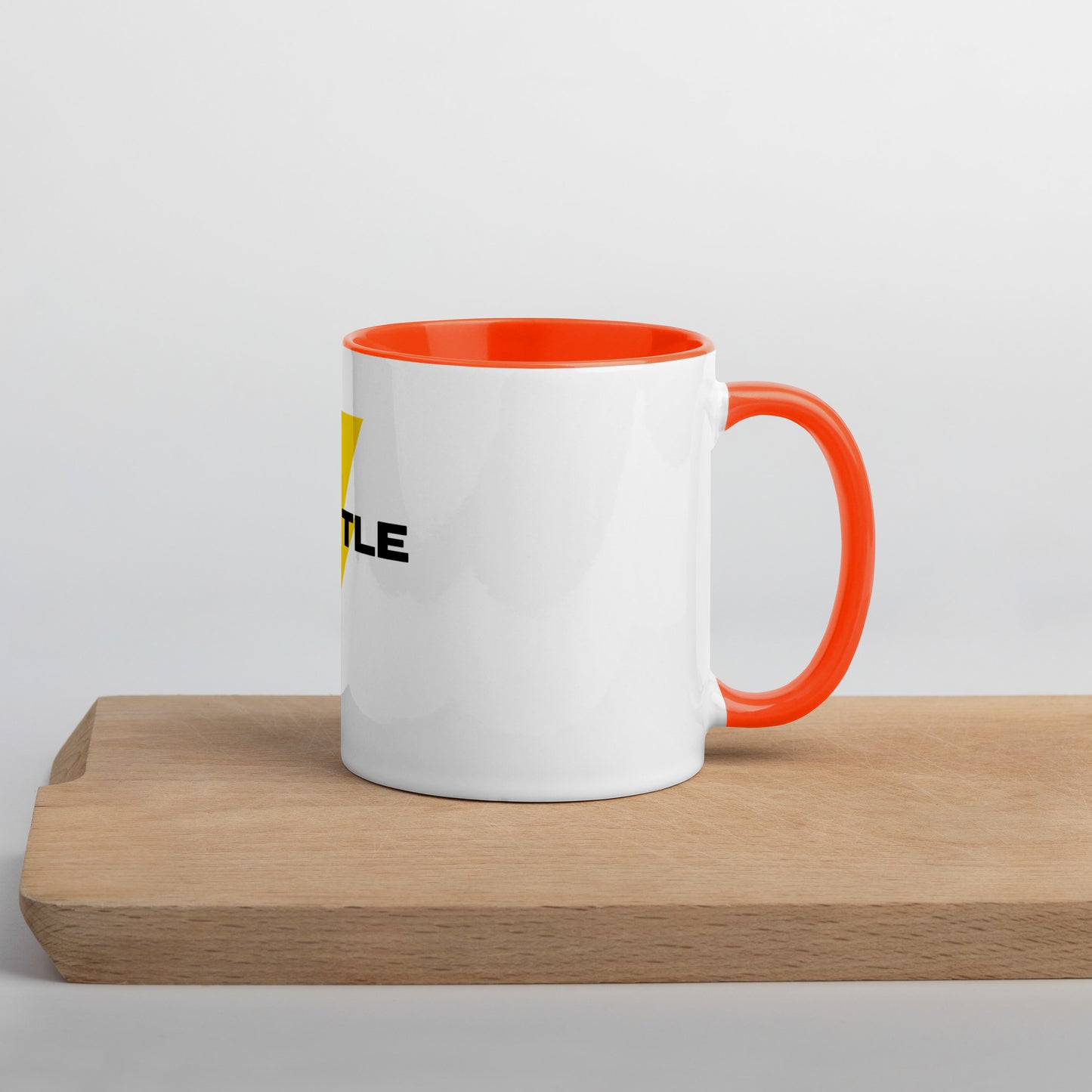 Bolt HUSTLE Mug with Color Inside