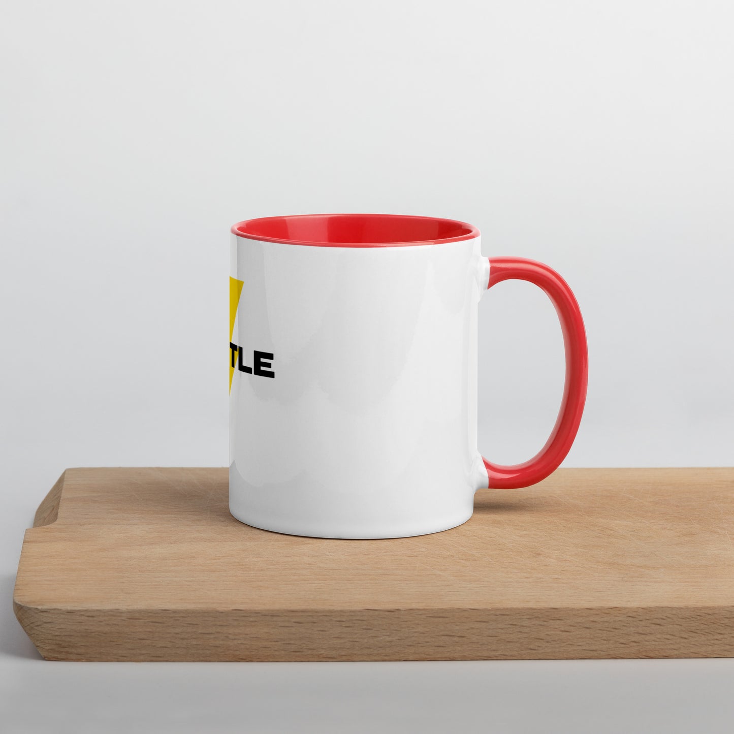 Bolt HUSTLE Mug with Color Inside