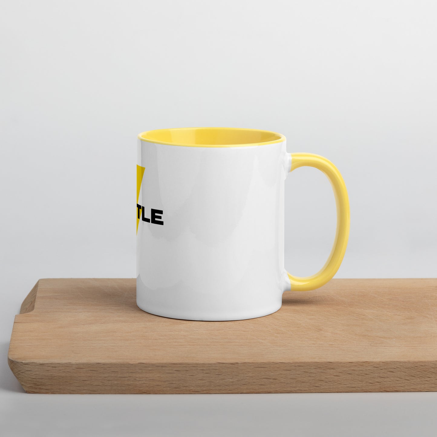 Bolt HUSTLE Mug with Color Inside