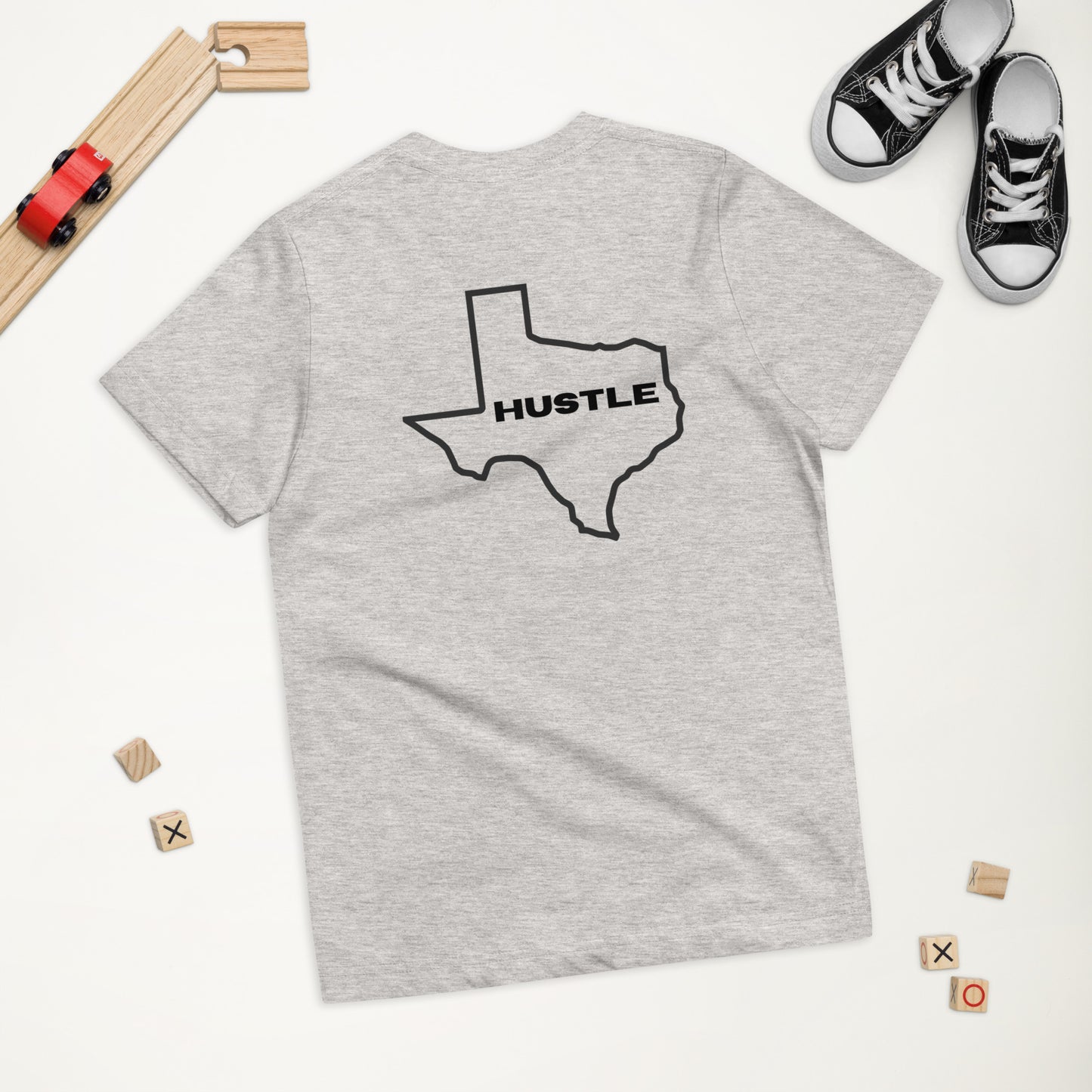 Texas HUSTLE - Youth jersey t-shirt