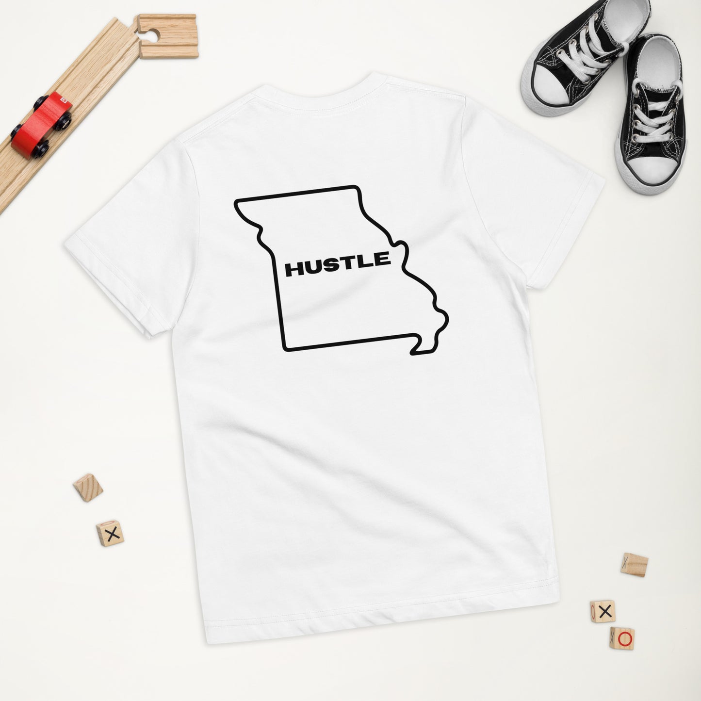 Missouri HUSTLE - Youth jersey t-shirt